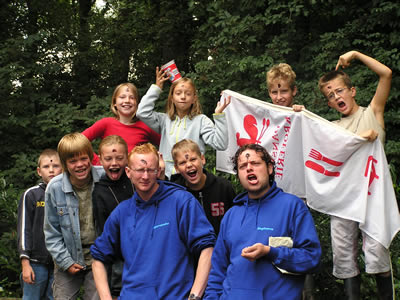 Ongehavend trokken de pasta's ten strijde